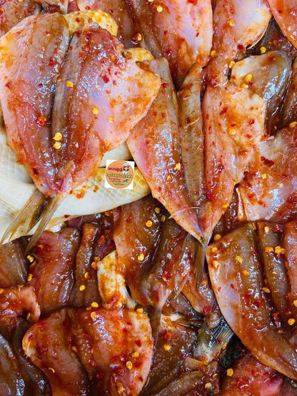 Fresh water dry fish ( ងៀតត្រីរៀល ) 500g/bag