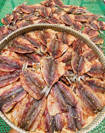 Fresh water dry fish ( ងៀតត្រីរៀល ) 500g/bag