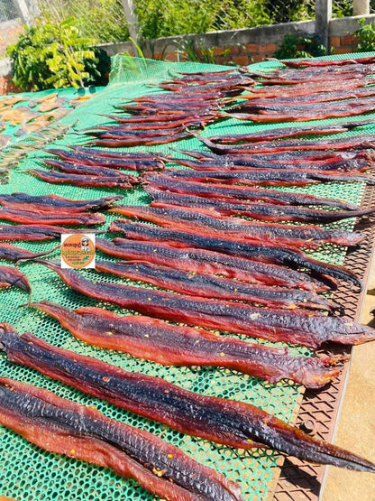 Dry marinated eels 500g/bag